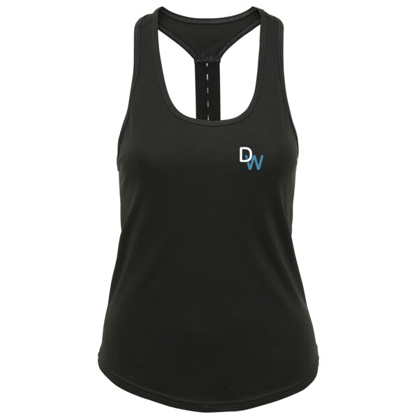 DW Health & Fitness - Performance Strap Back Vest Thumbnail